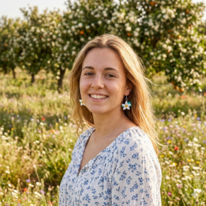 pendientes flor de azahar ligeros y elegantes