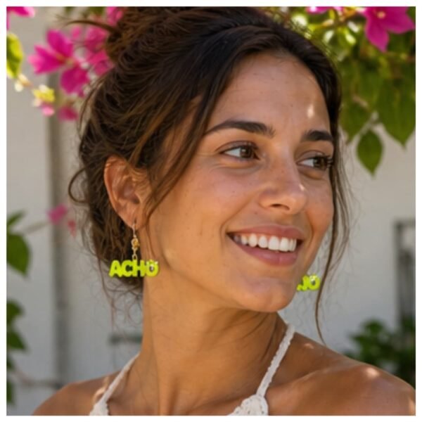 👉 Pendientes Acho Pijo Glow – Divertidos y fluorescentes
